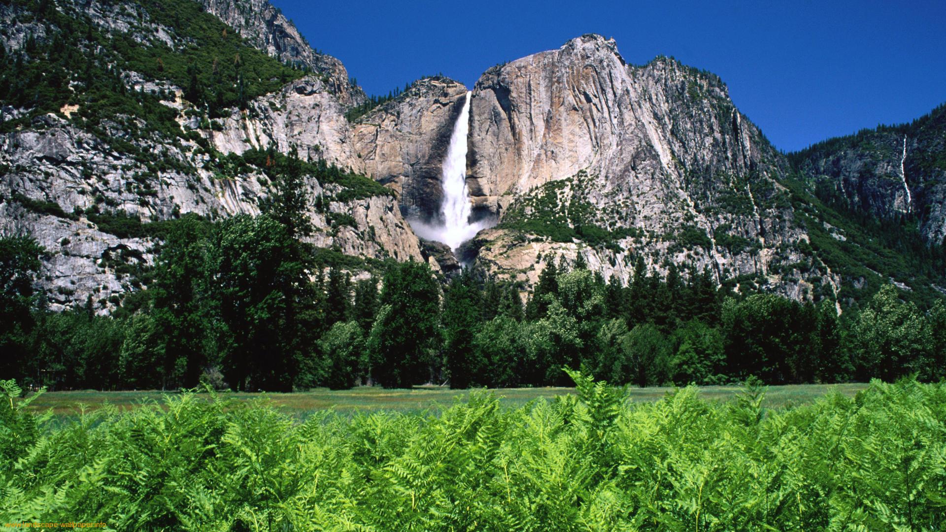 Yosemite HD Background Landscapes Wallpaper