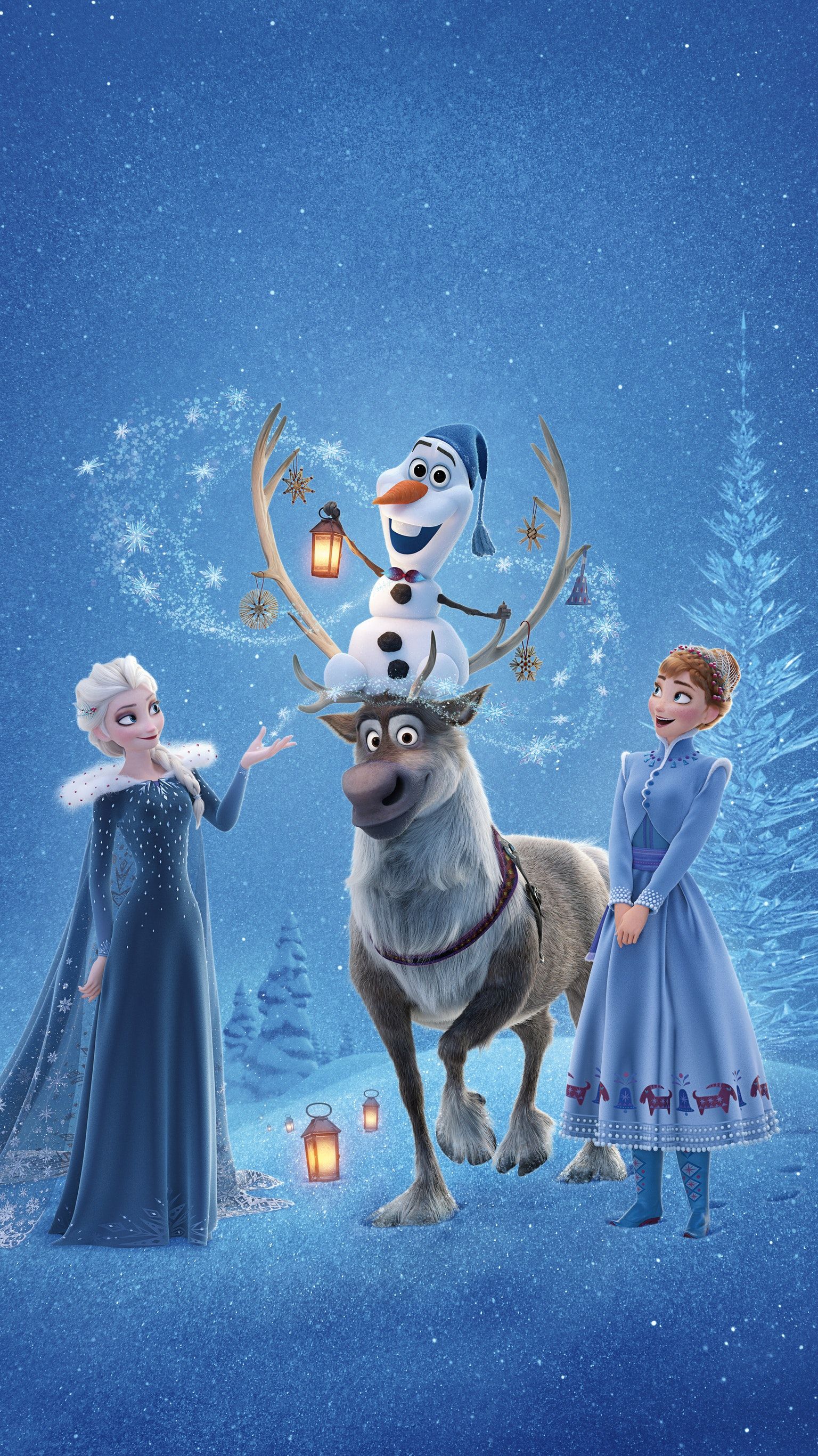 Olafs Frozen Adventure 2017 Phone Wallpaper Disney Frozen