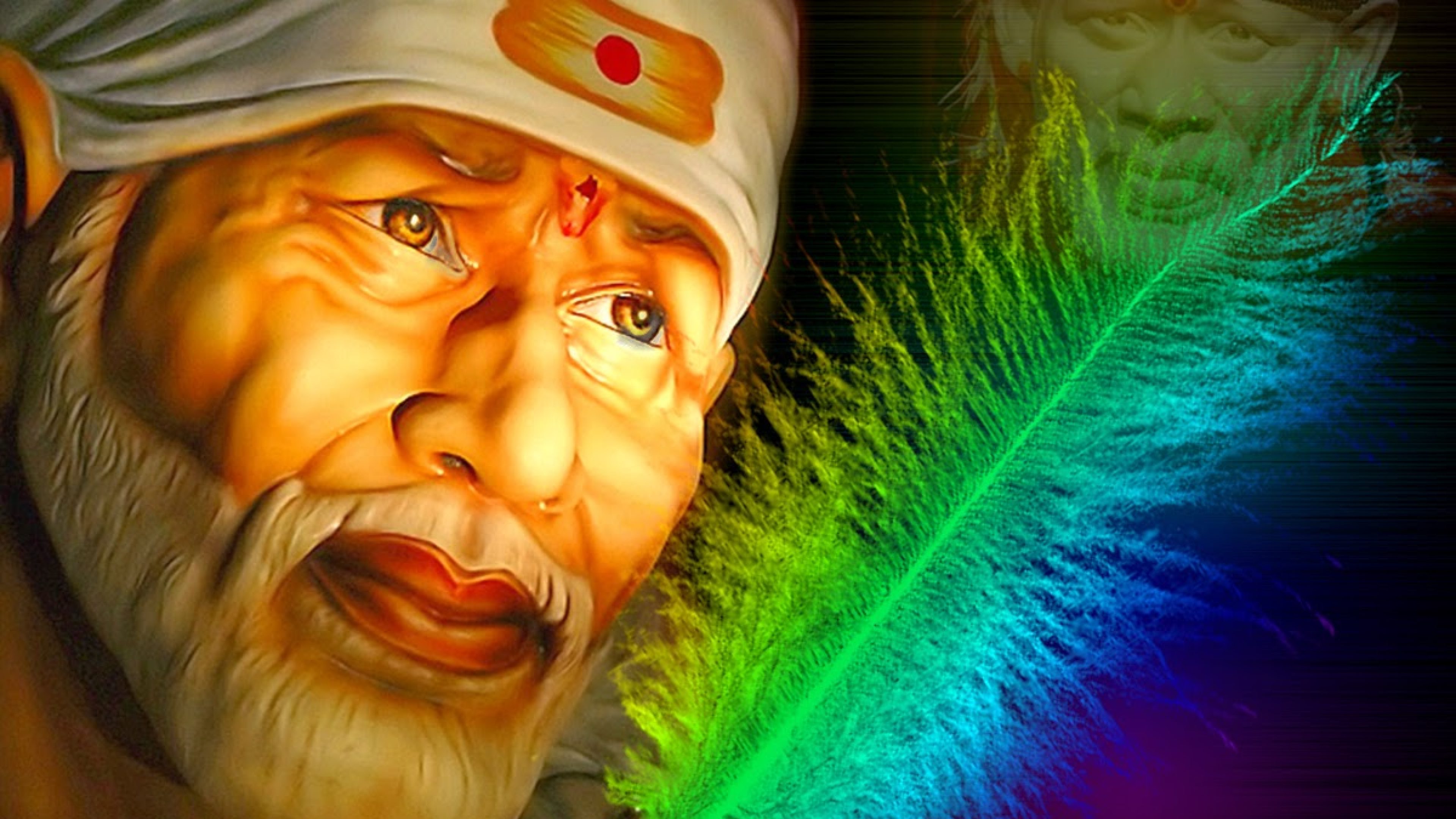 Shirdi Sai Baba Image Religious Wallpaper