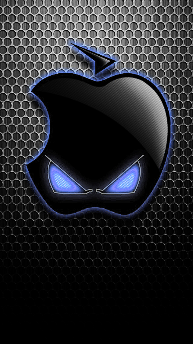 Black Mad Cat Wallpaper iPhone
