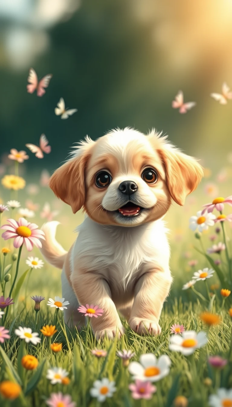 Cute Puppy Wallpaper