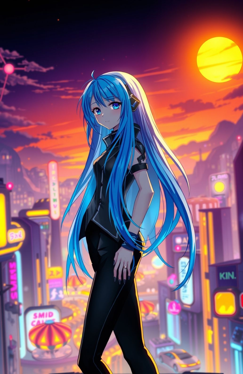 Anime Girl HD Wallpaper 1080p