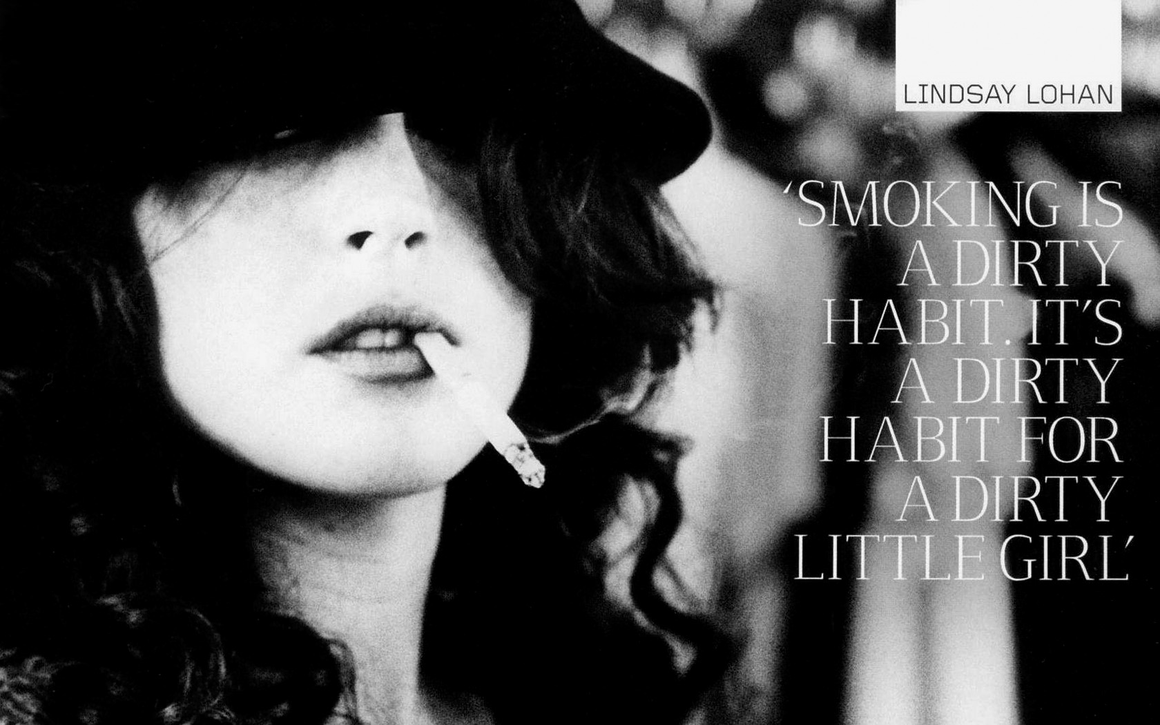 Women Smoking Wallpaper Quotes Lindsay