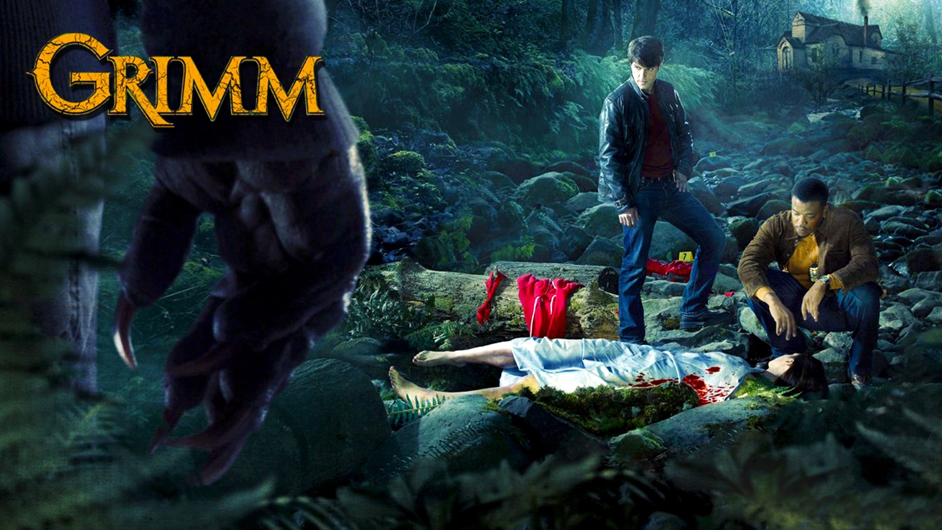 Wallpaper Grimm Tv Serie Series Monster Murder Crime Scene
