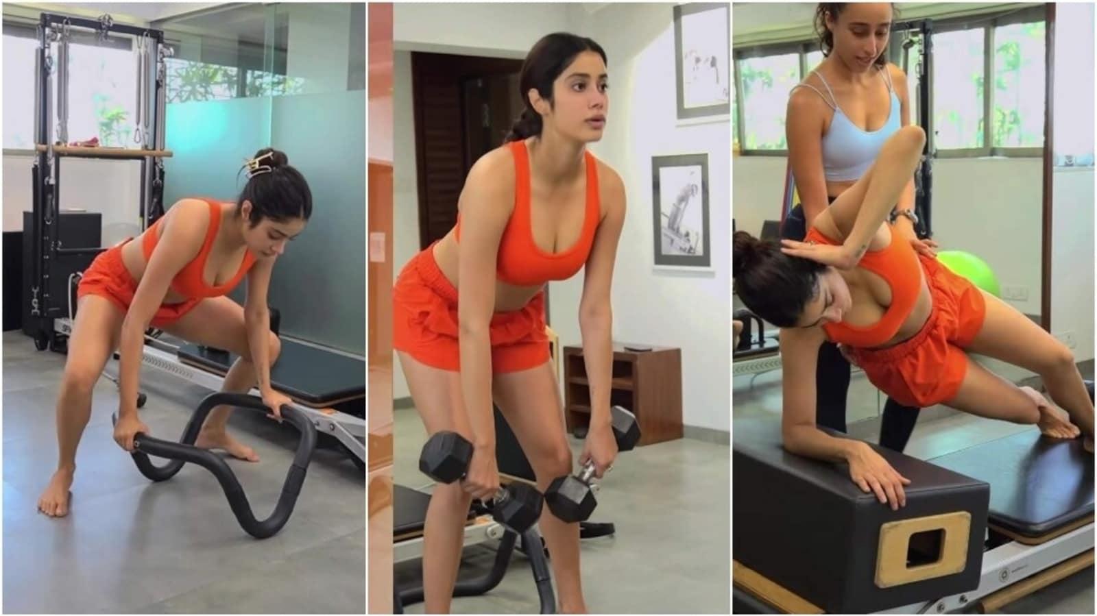 Janhvi Kapoor loves a good Pilates session and this new video of