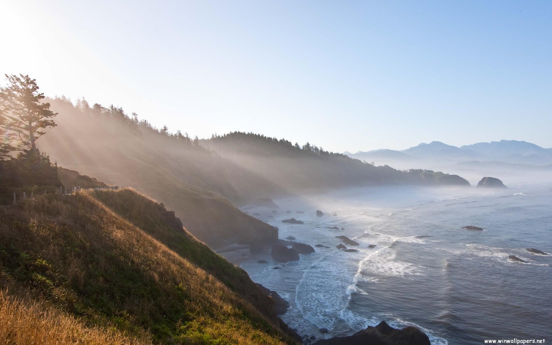 Pacific Northwest Ocean Wallpaper Top