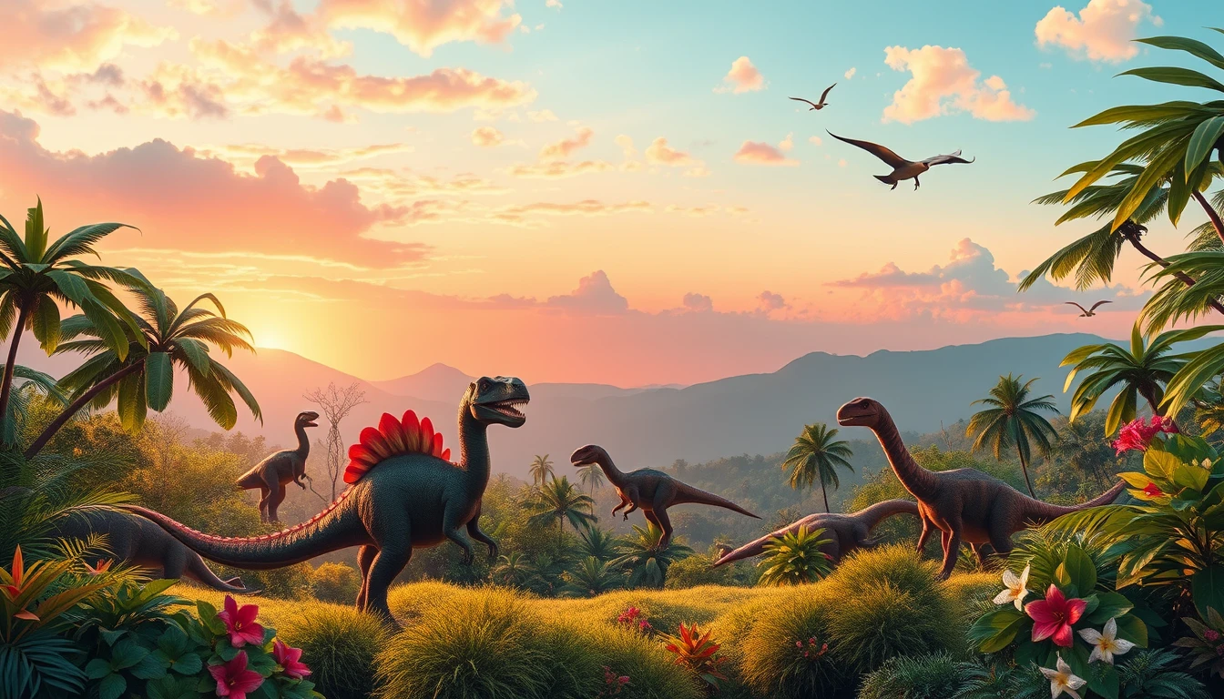 Aesthetic Dinosaurs Wallpaper