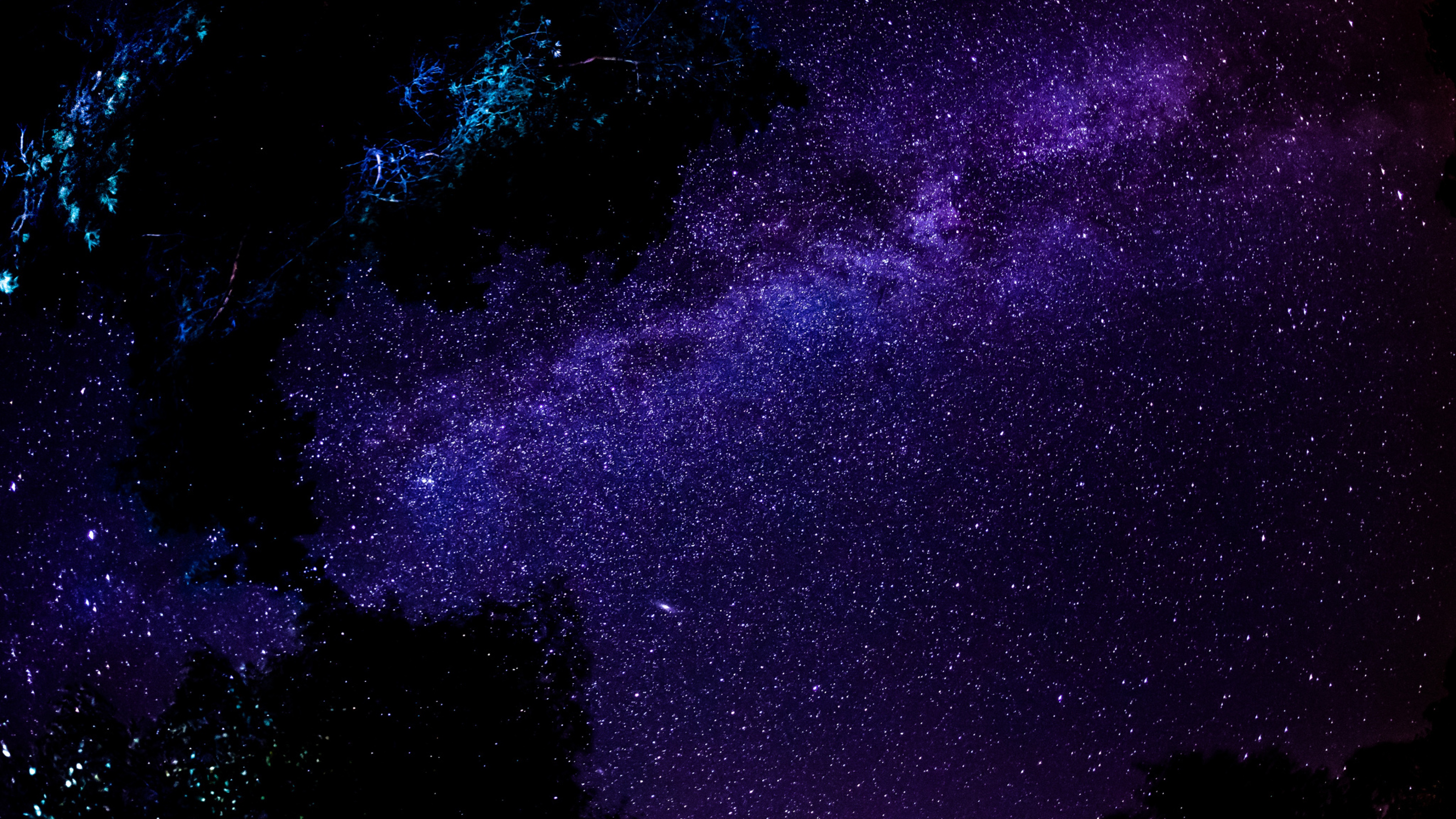 Wallpaper 3840x2160 Milky way Stars Night Sky Space 4K Ultra HD HD