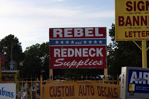 Redneck Funny Signs Widescreen Wallpaper