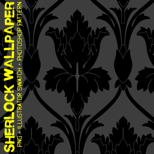 Free download Sherlock Wallpaper Pattern Stencil Sherlock wallp