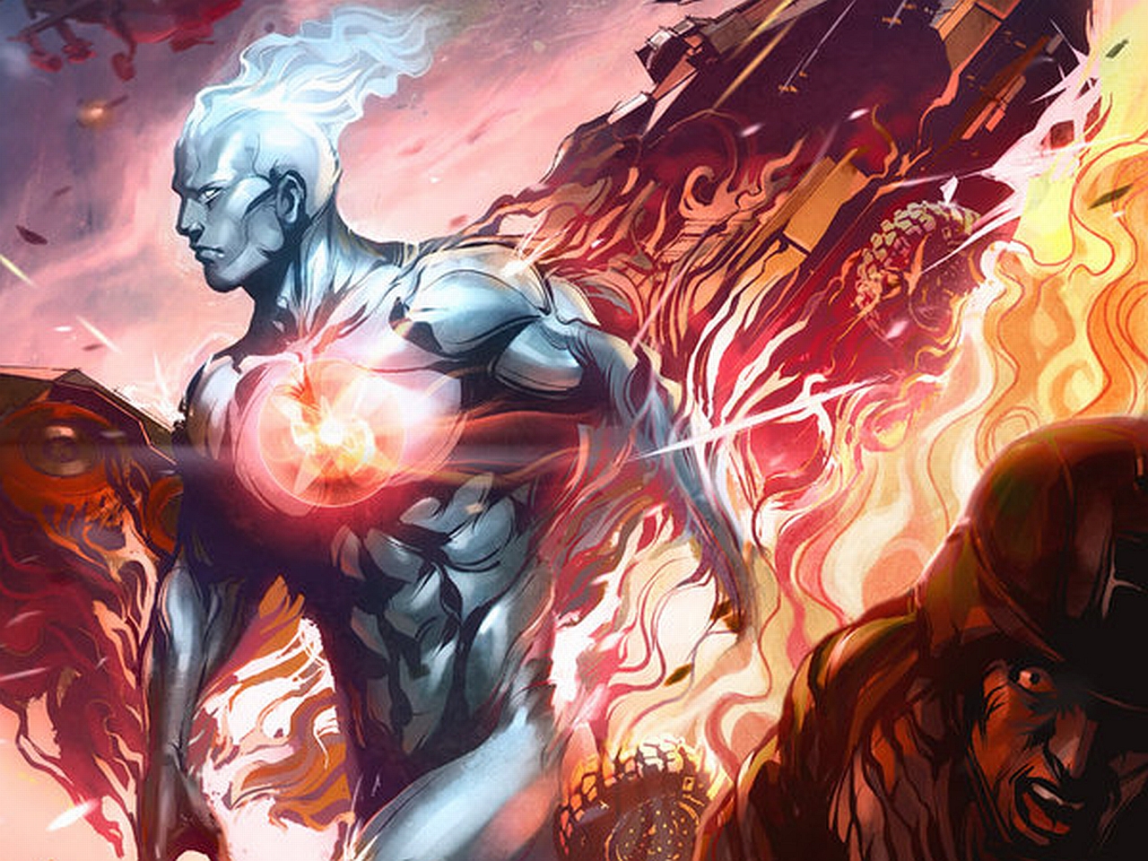 Captain Atom Wallpaper And Background Image Id