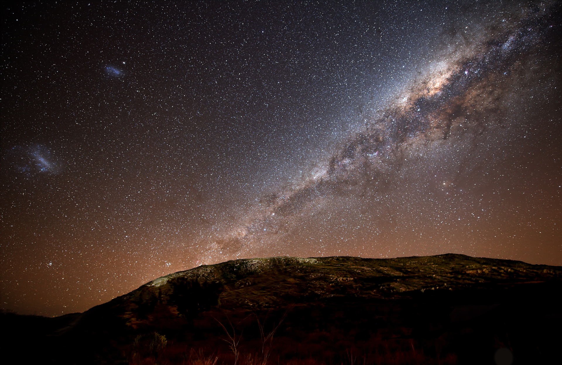 4k Wallpaper Space Stars The Milky Way Galaxy