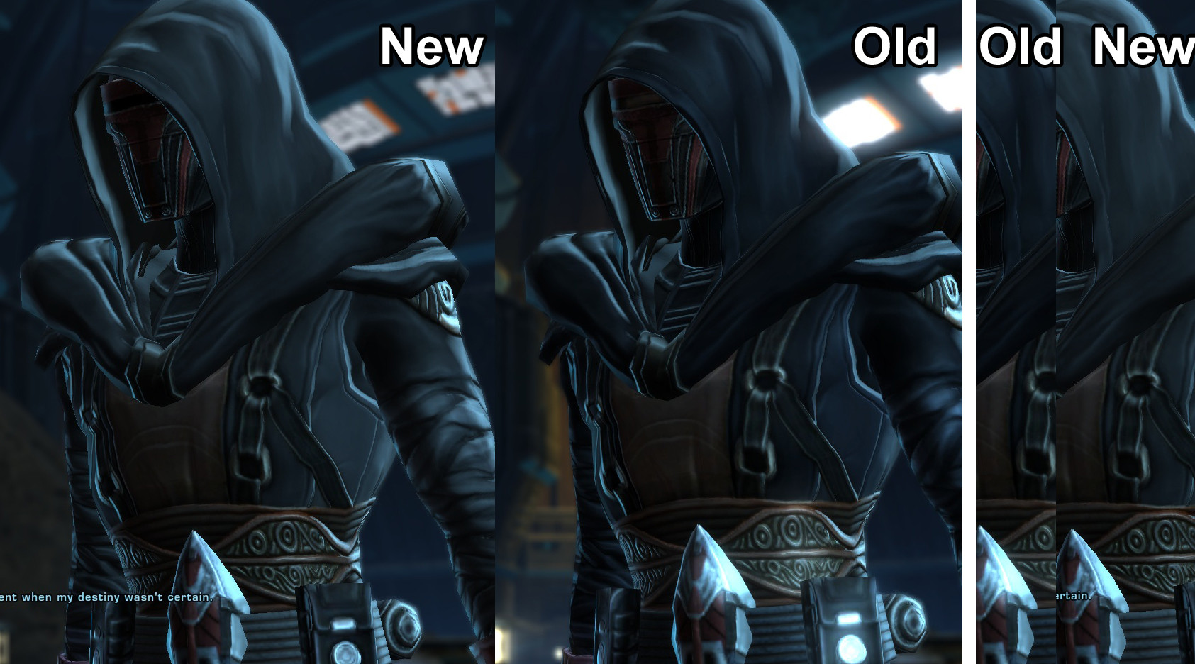 Star Wars The Old Republic Revan S Chestplate Any Word On A Fix