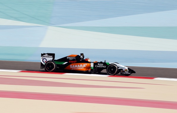 Wallpaper Vjm07 Formula Force India Nico Hulkenberg
