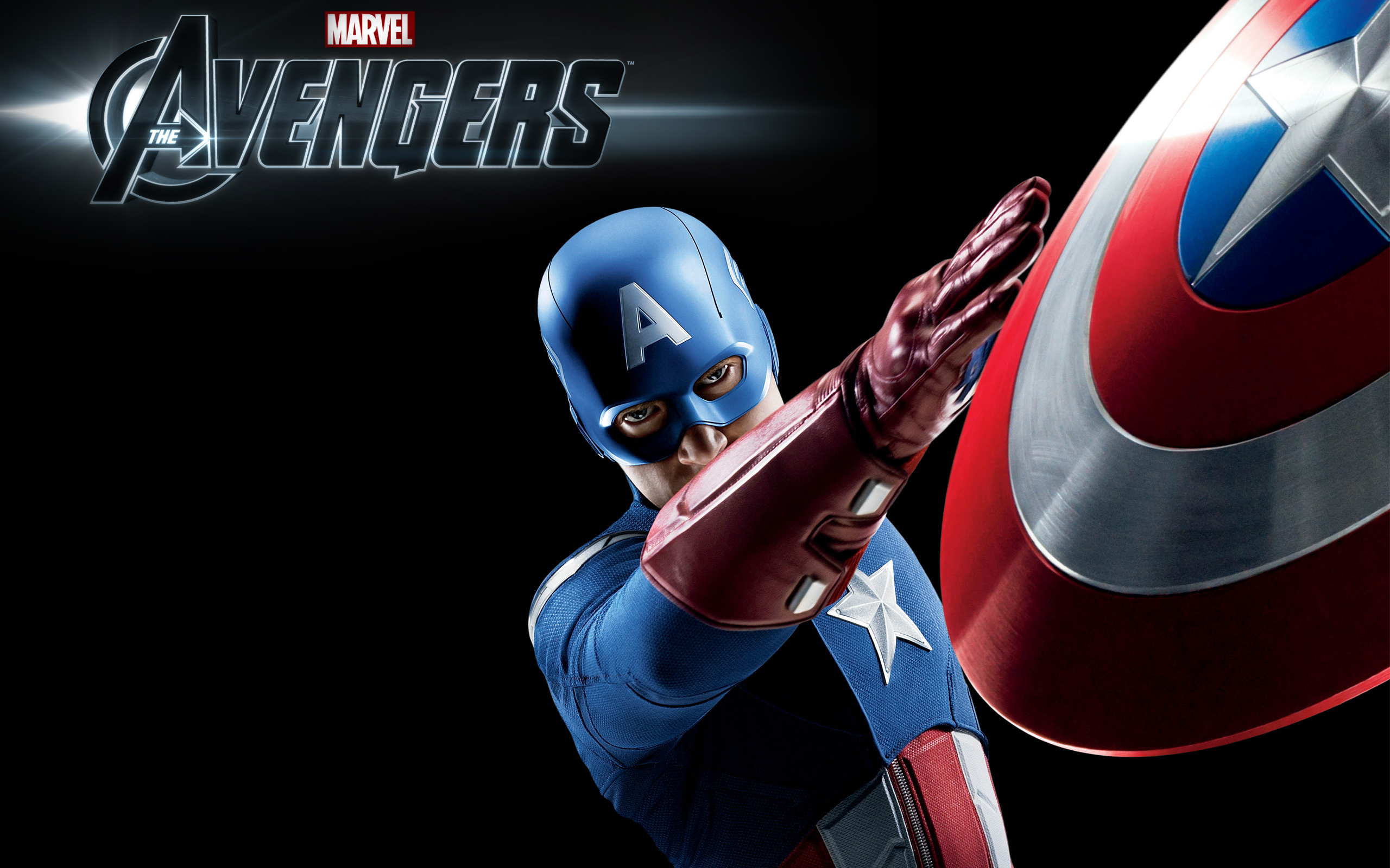 Captain America In The Avengers Wallpaper HD