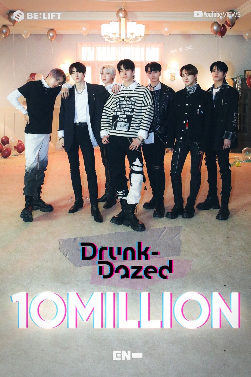 Enhypen Drunk Dazed Mv Has Surpassed Million S
