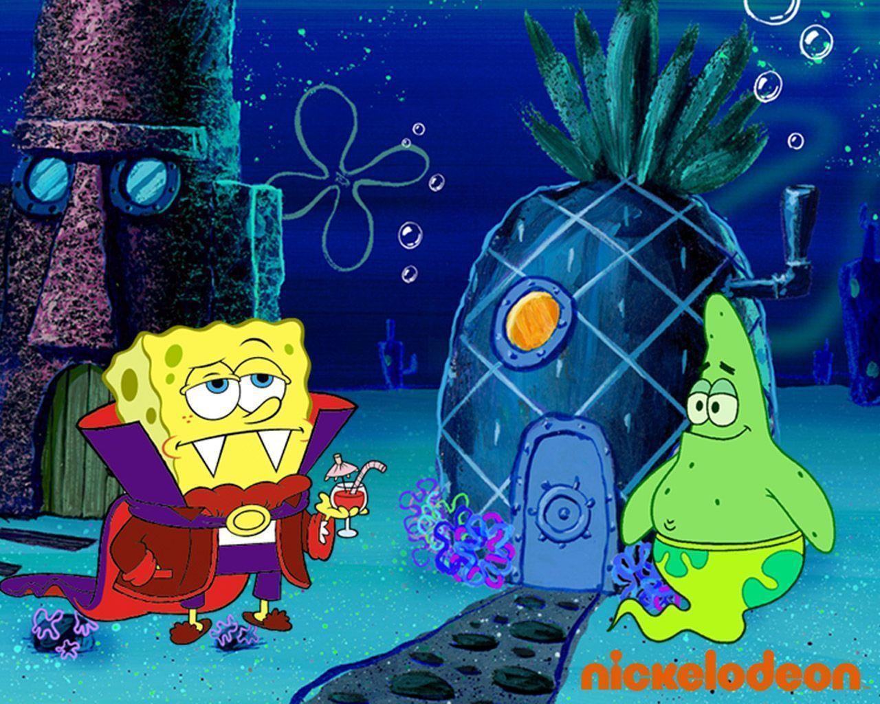 Spongebob Squarepants And Patrick Wallpaper