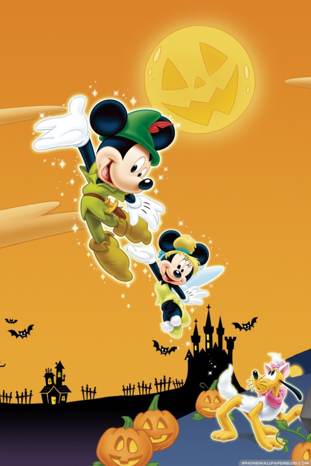 Disney Halloween iPhone Wallpaper