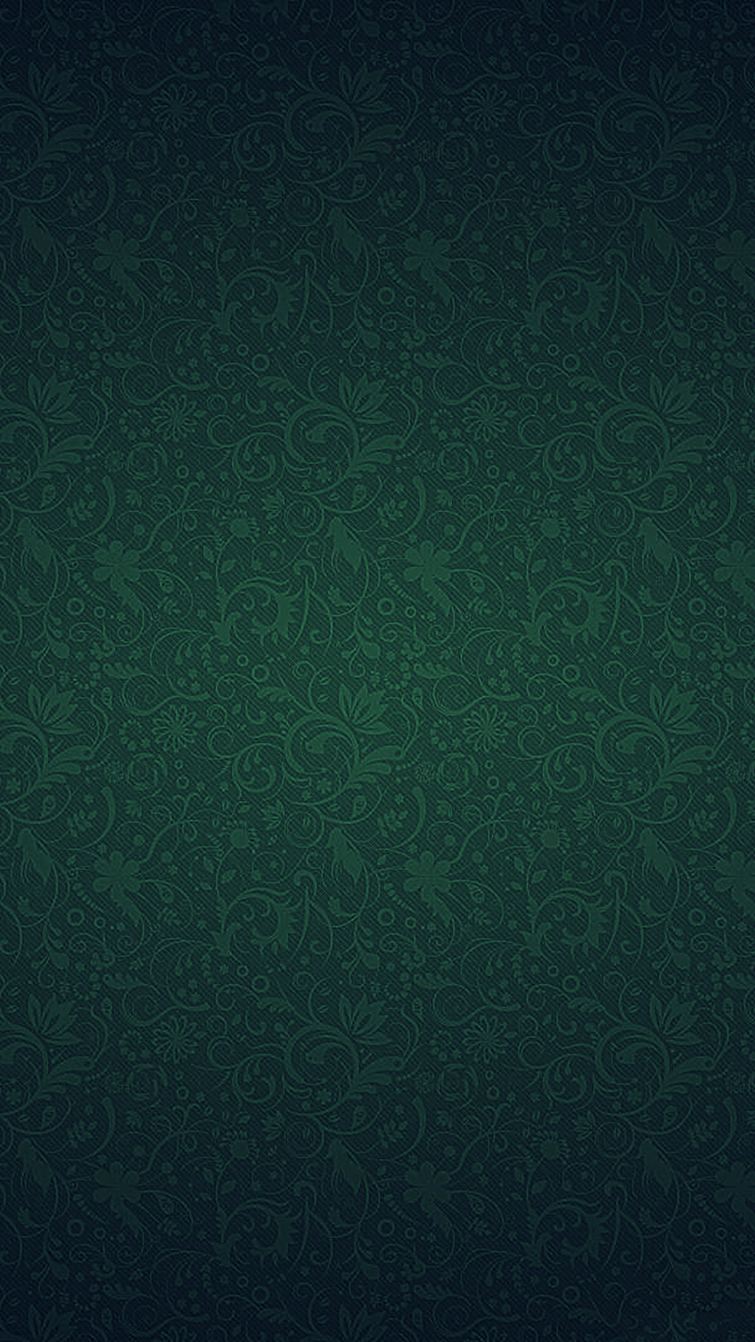 Green Ornament Texture Pattern iPhone Wallpaper