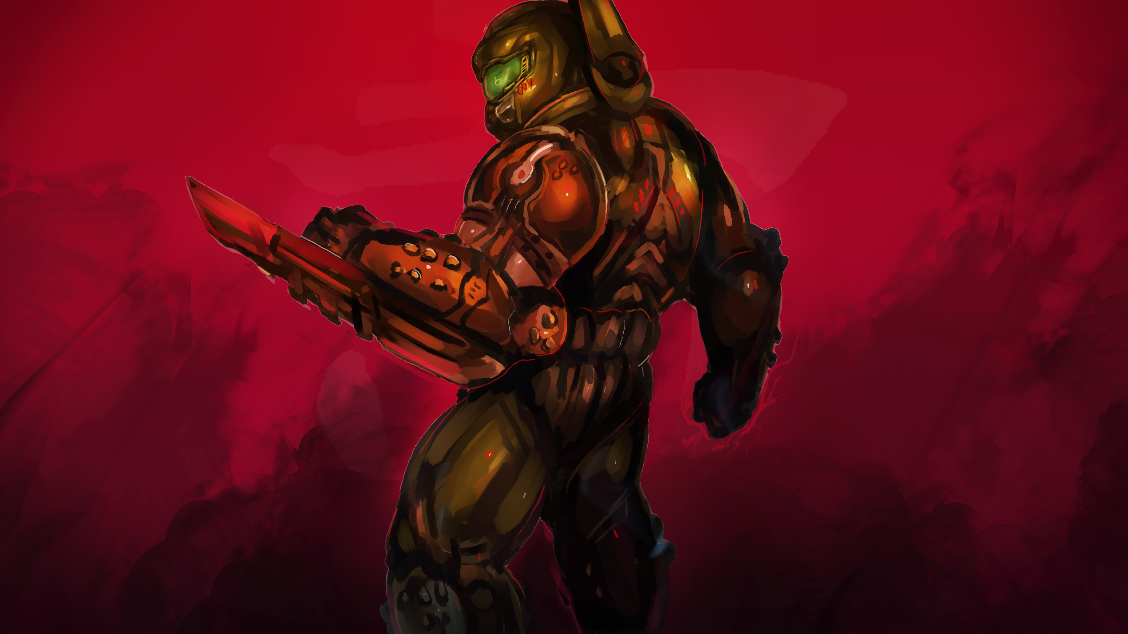 Doom Slayer 4k HD Wallpaper Image Photos