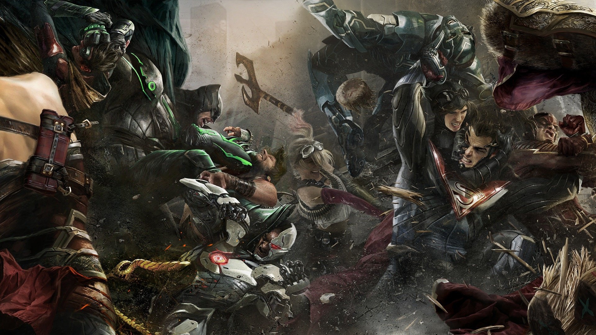 Injustice HD Wallpaper Background Image