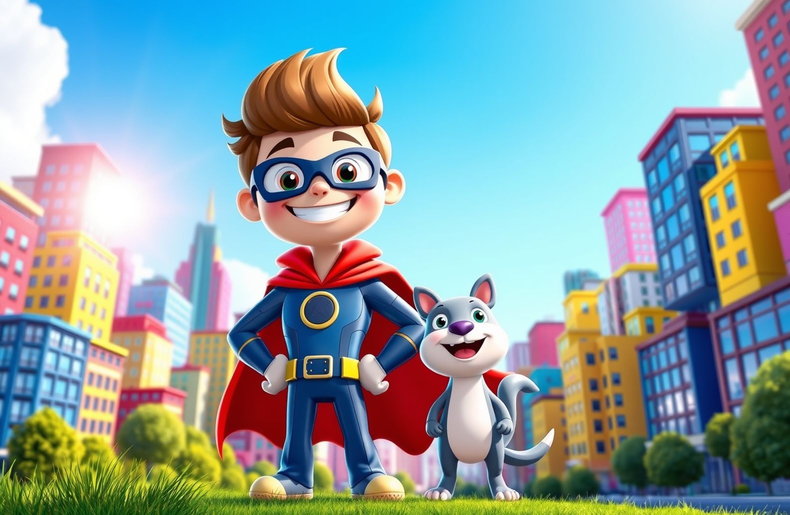 Cute Superhero Wallpaper