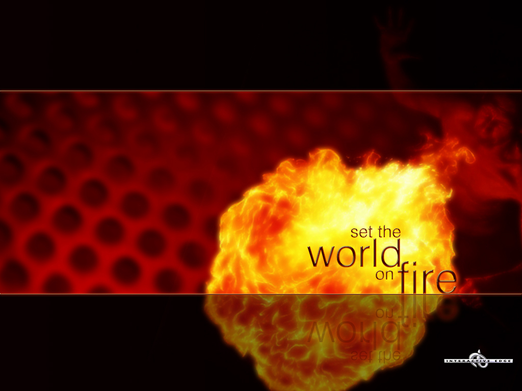 World On Fire Wallpaper Desktop Background