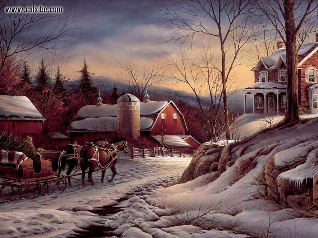 Drawing Painting Ing Home By Terry Redlin Picture Nr