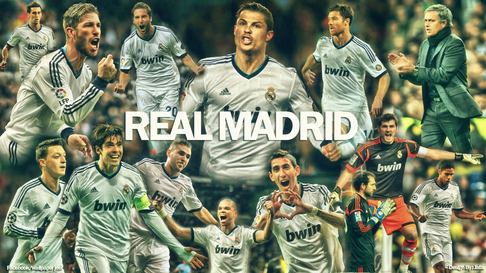 Real Madrid Squad Wallpaper HD This