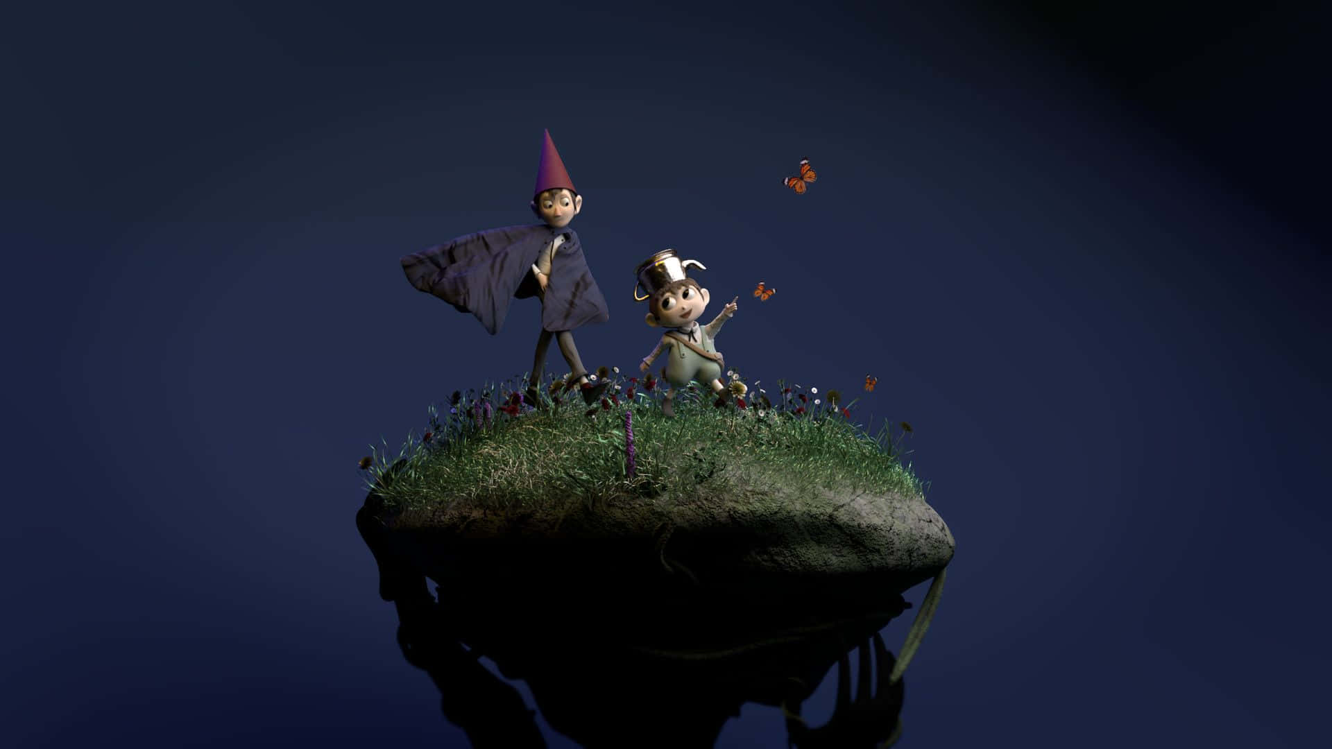 Over The Garden Wall Background Wallpaper