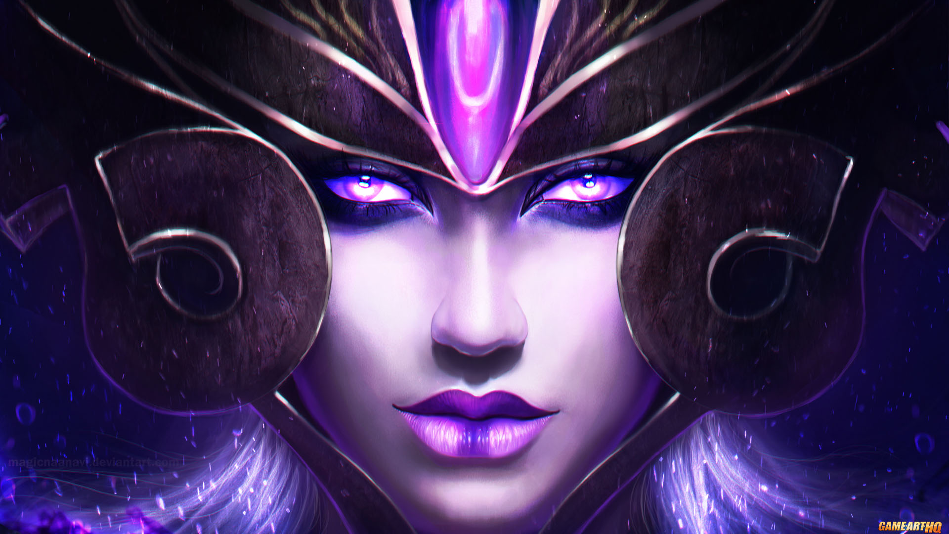 Syndra The Dark Sovereign From League Of Legends Game Art And