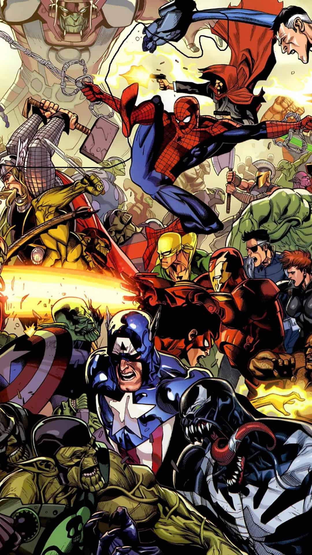 Marvel Wallpaper For iPhone HD