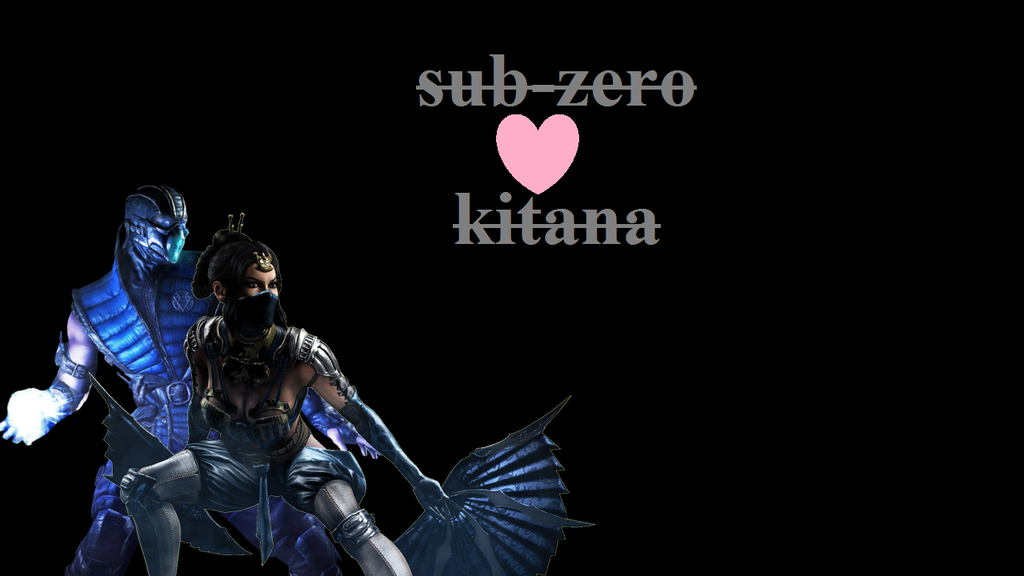 Sub Zero X Kitana Mkx Wallpaper By Pandudragon234