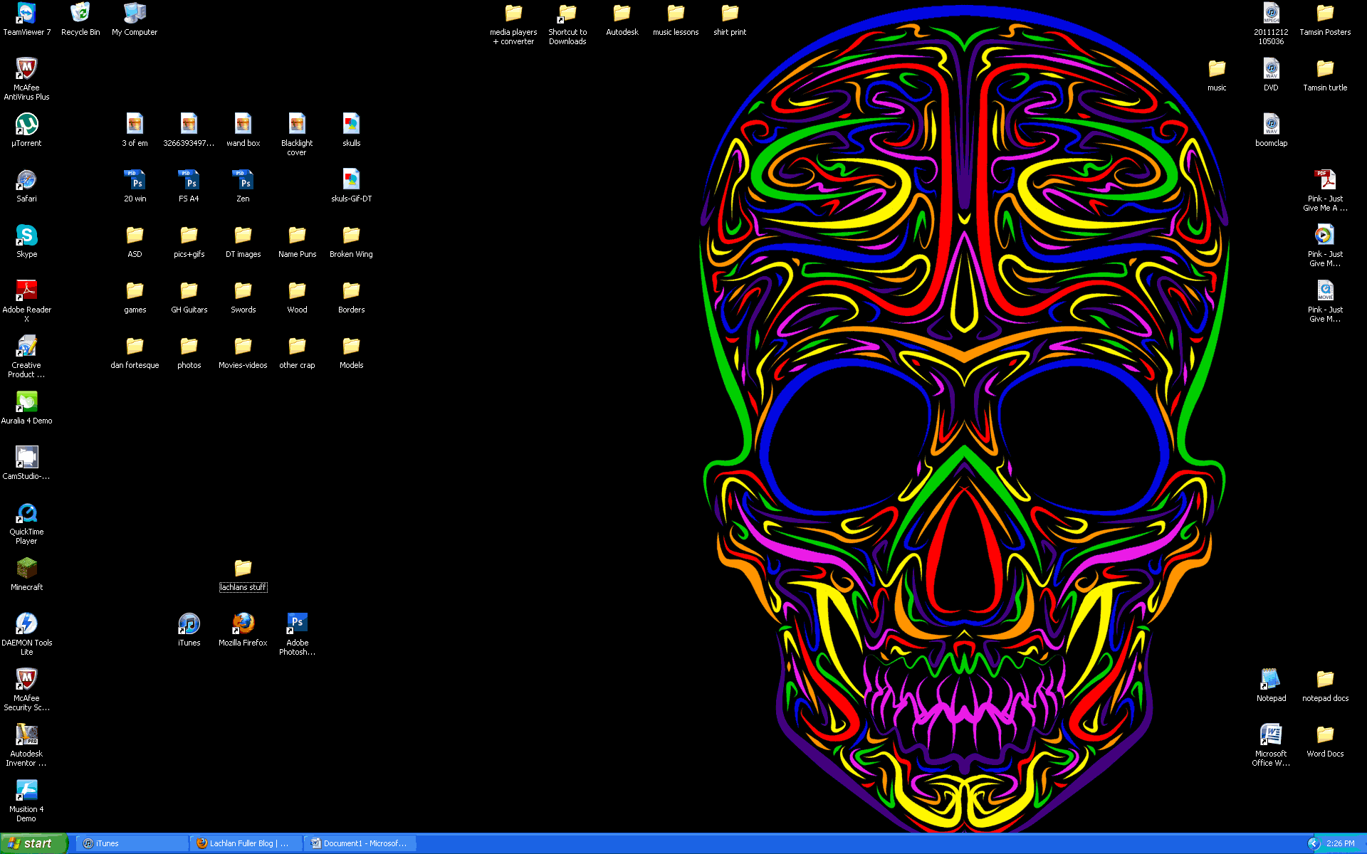Badass Desktop Background