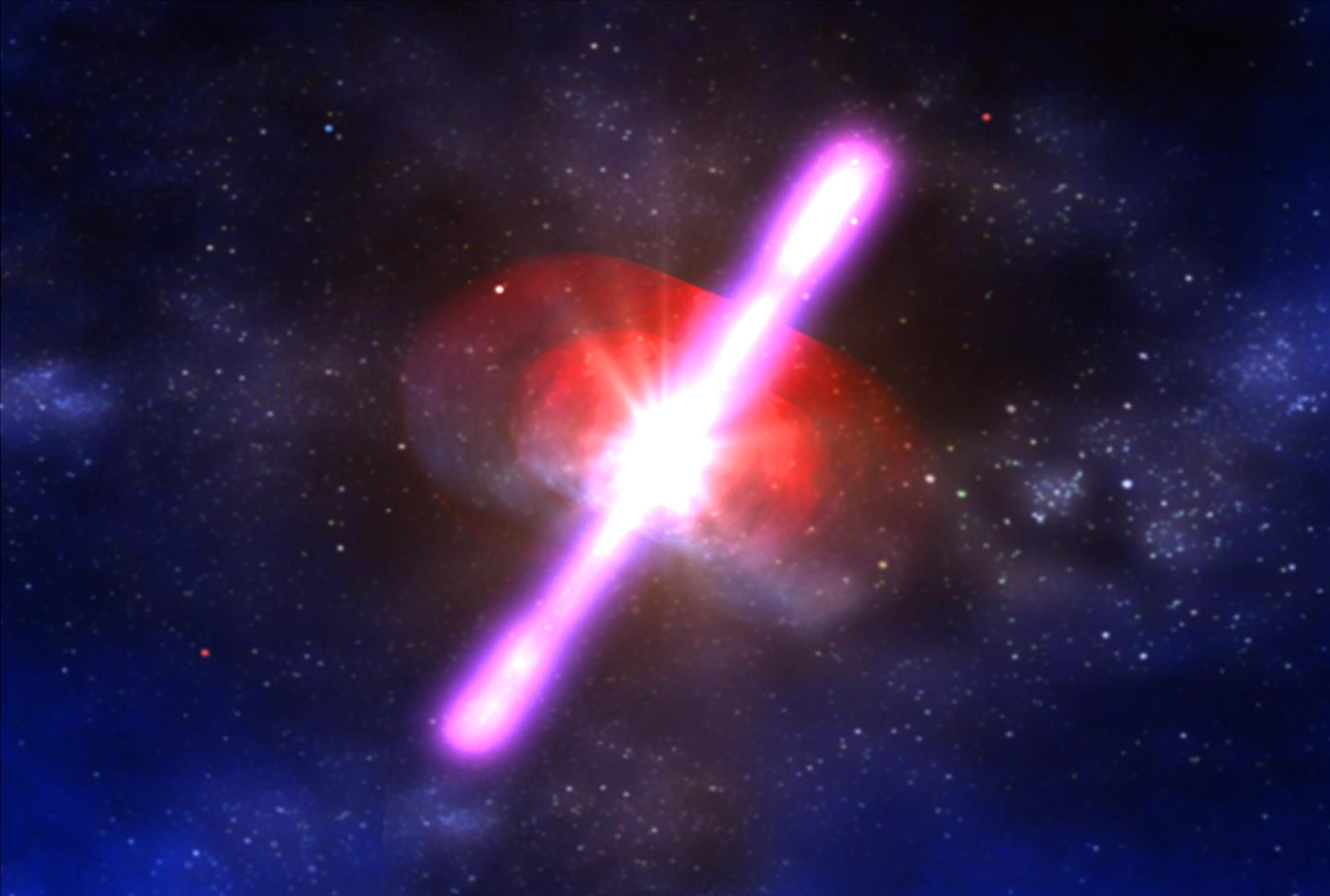 Chandra Resources Gamma ray Bursts Illustrations