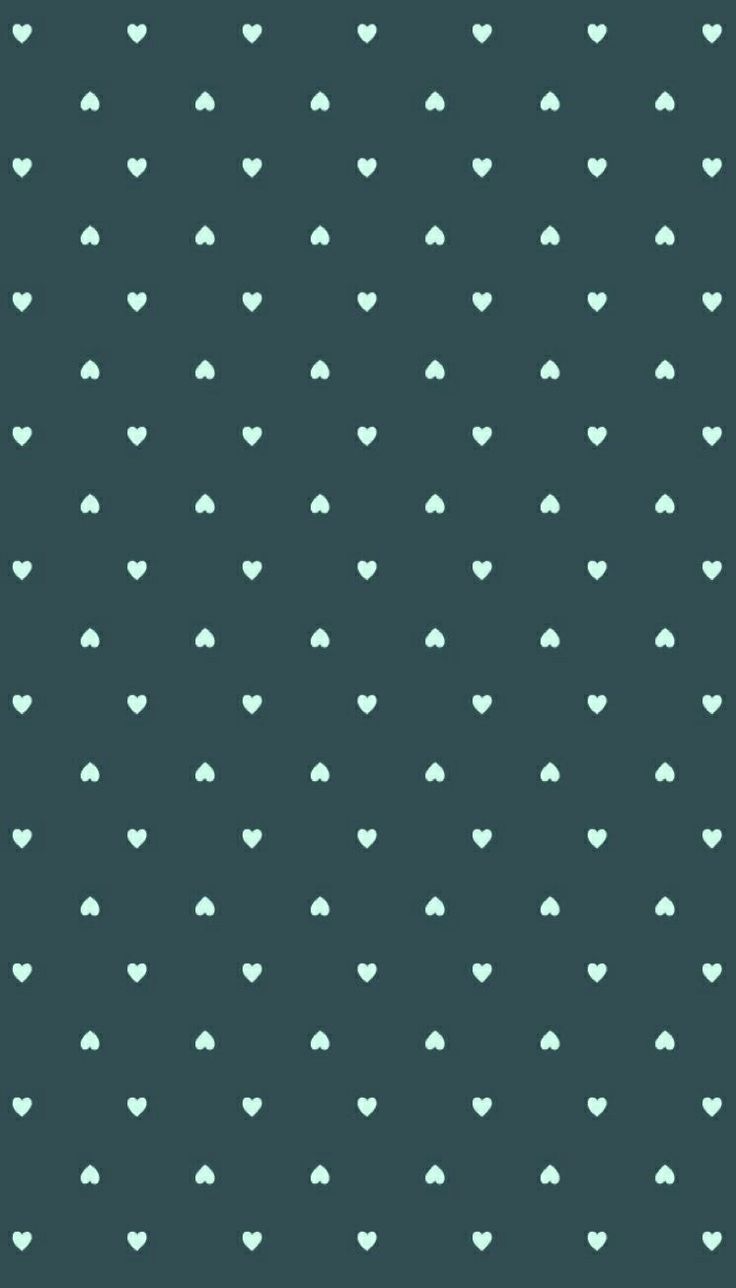 Green Hearts iPhone Wallpaper Background Pattern Background