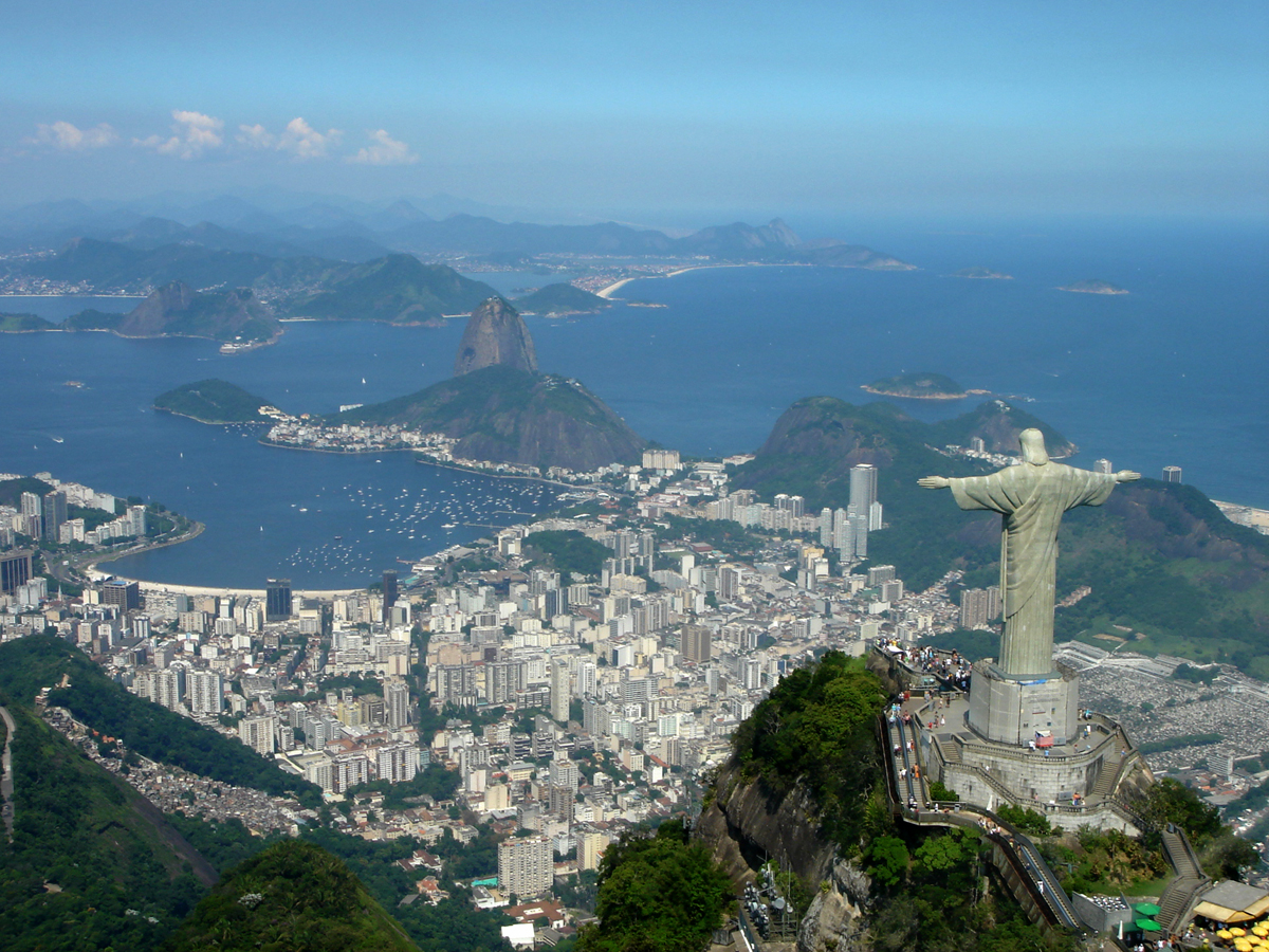 Rio De Janeiro In Brazil Background Wallpaper