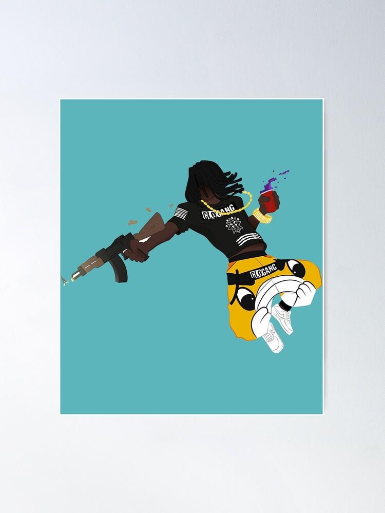 Chief Keef ak47 Classic T Shirt Poster For Sale By Janensidine