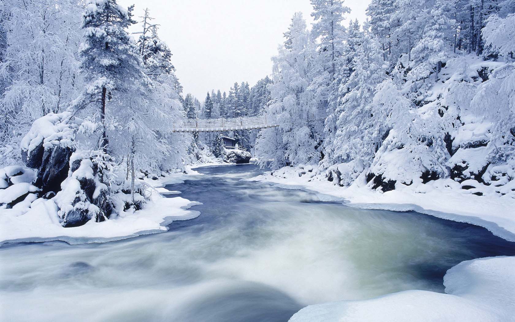 HD Winter Wonderland Wallpaper WallpaperSafari