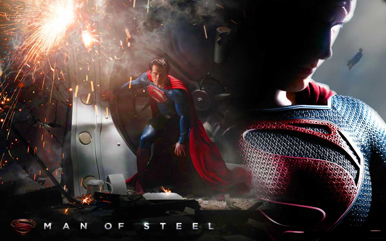 Man Of Steel Wallpaper And Desktop Background Superman