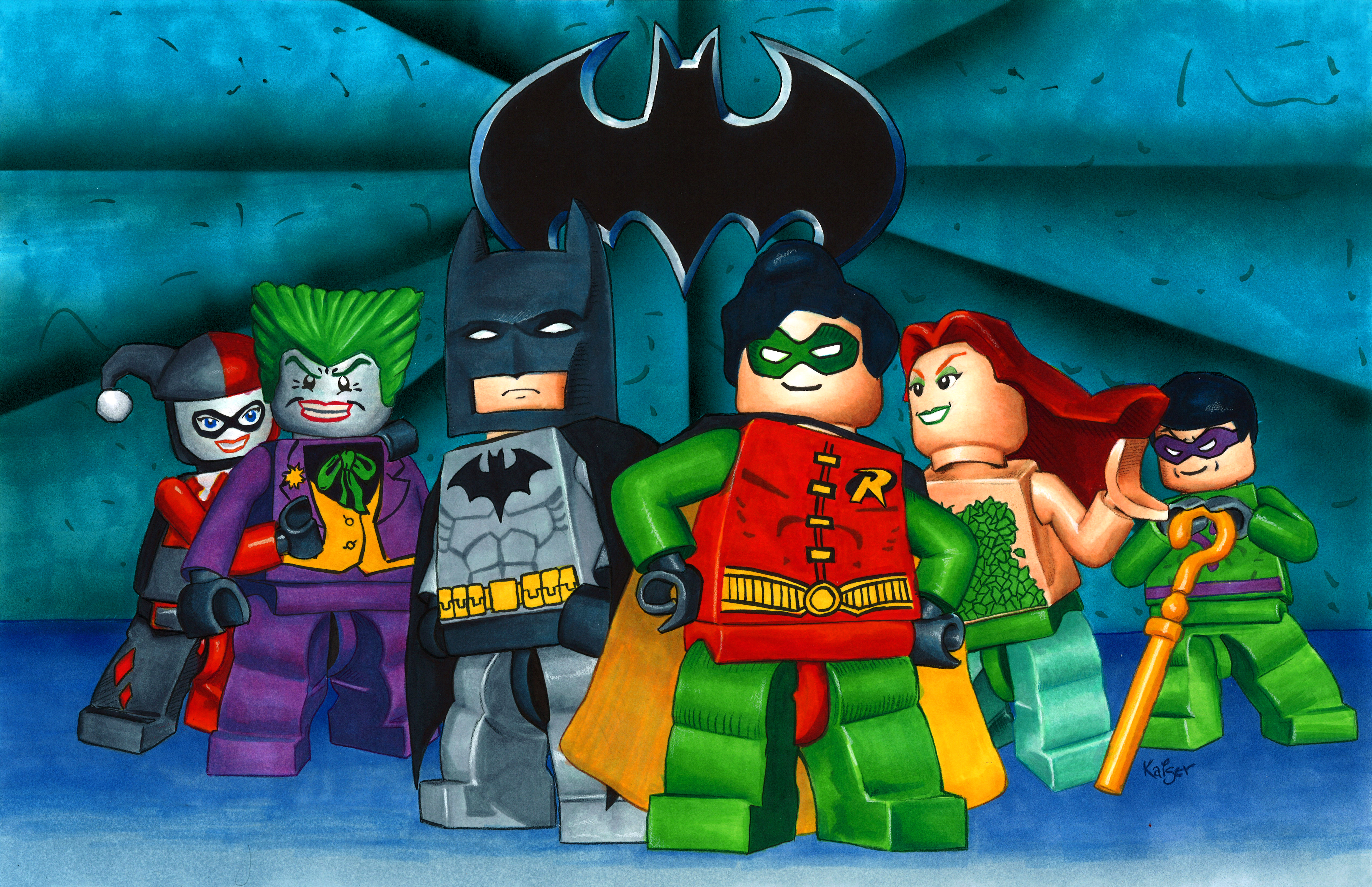 Lego Batman The Videogame Harley Joker Robin