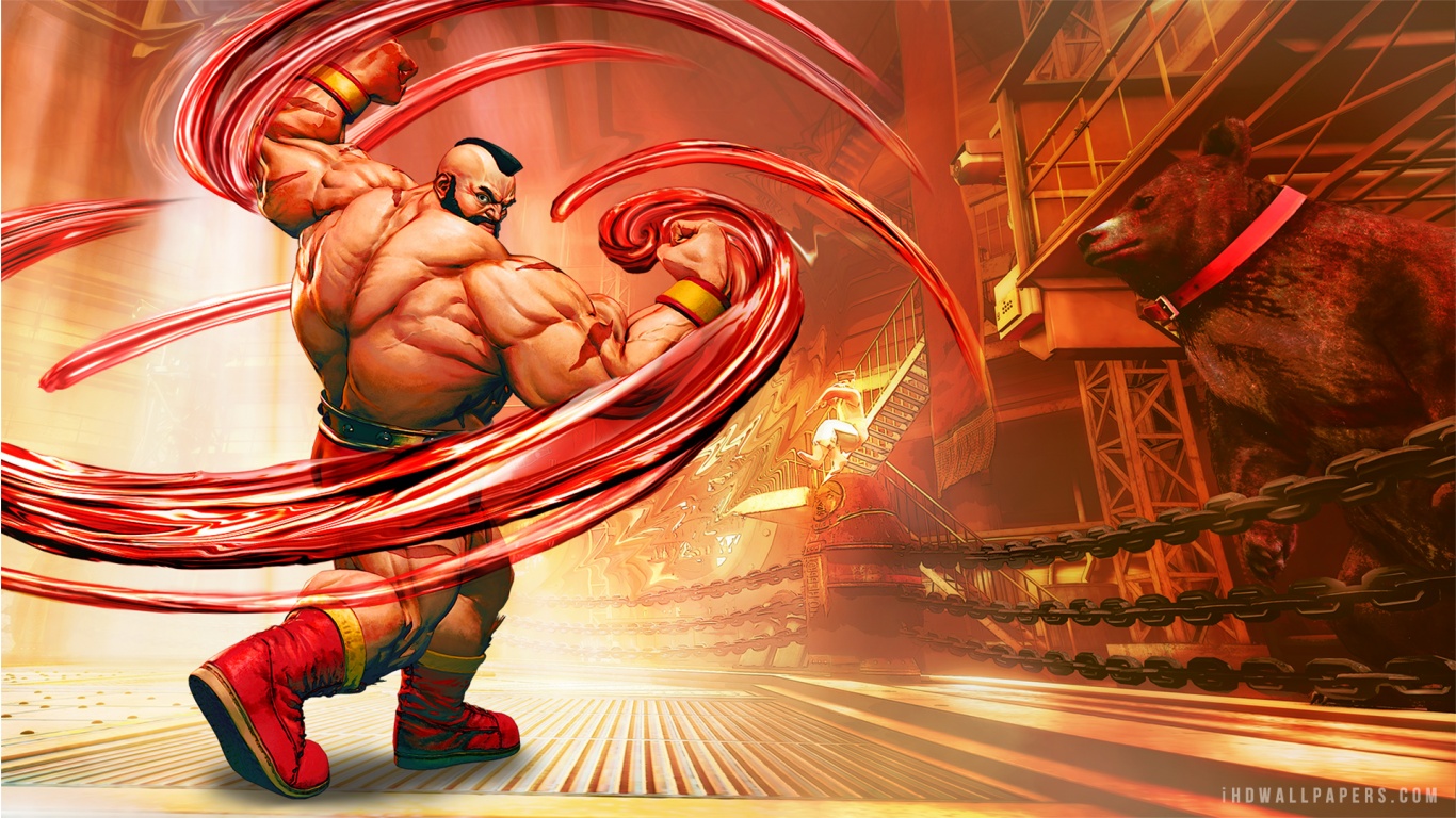 Zangief Street Fighter V HD Wallpaper IHD