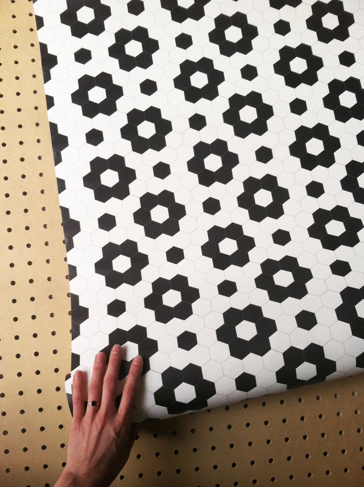 Subway Tile Look Wallpaper