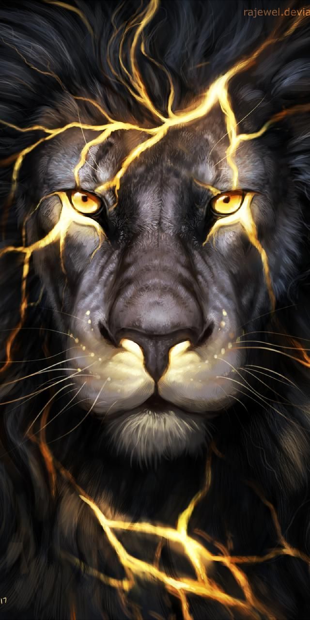 Gold Lion Wallpaper Top Background