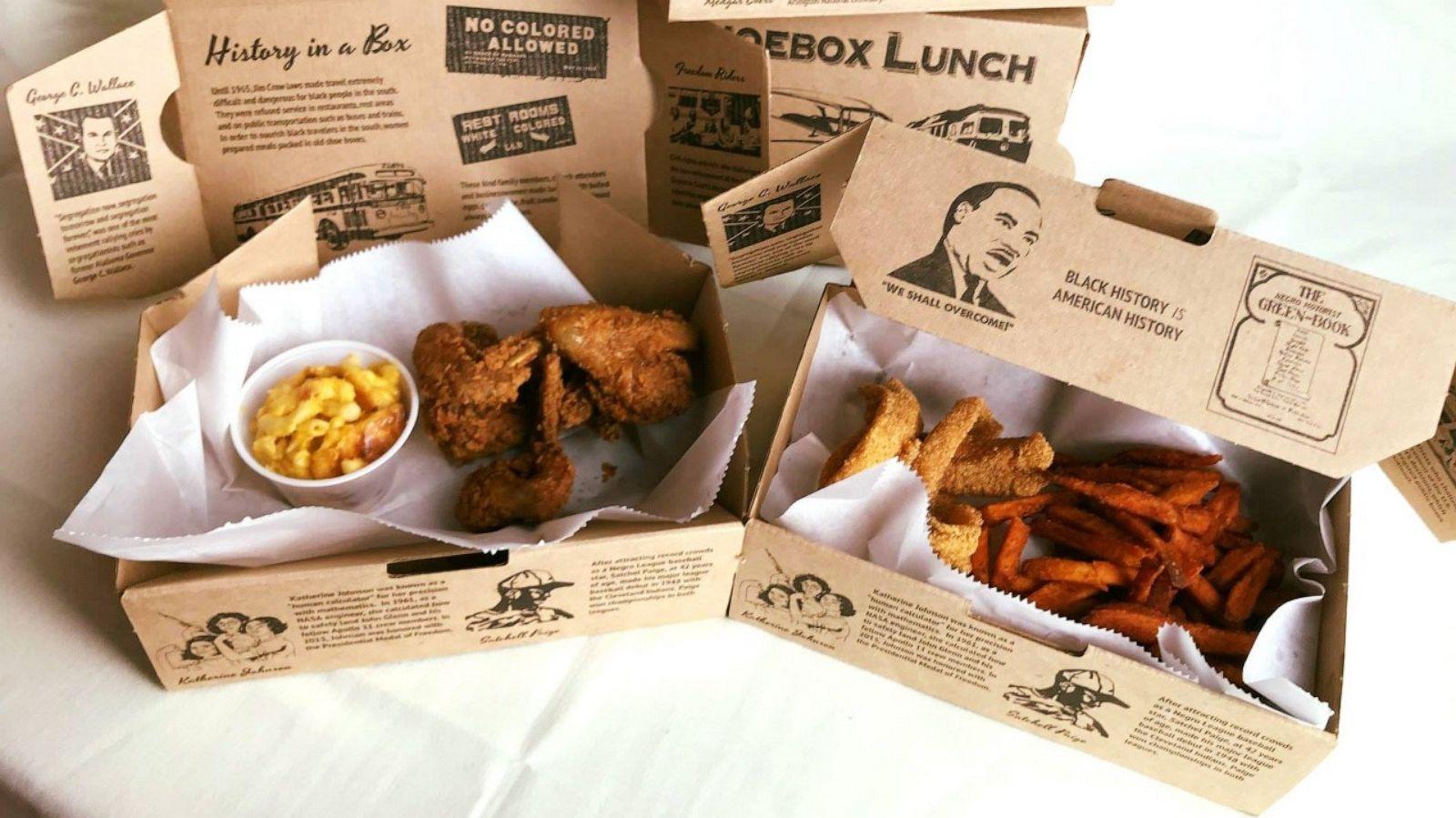 Soul Food Restaurant Serves Shoebox Lunches With Black History