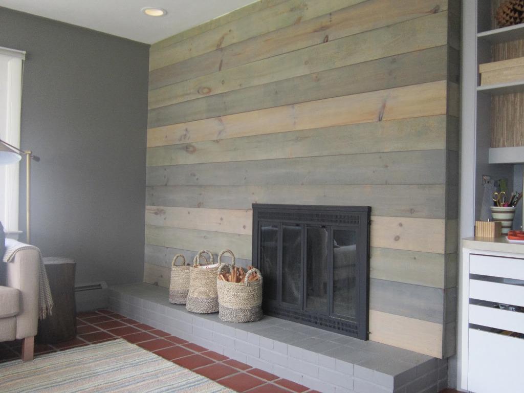 Faux Wood Paneling The Wall And Ceiling Design Ideas Remodel