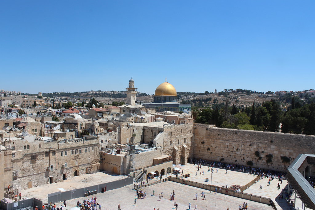Jerusalem Israel Wailing Wall Dome Of The Rock By Totally Espionne