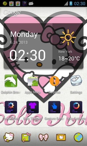 Bigger Hello Kitty Wallpaper For Android Screenshot