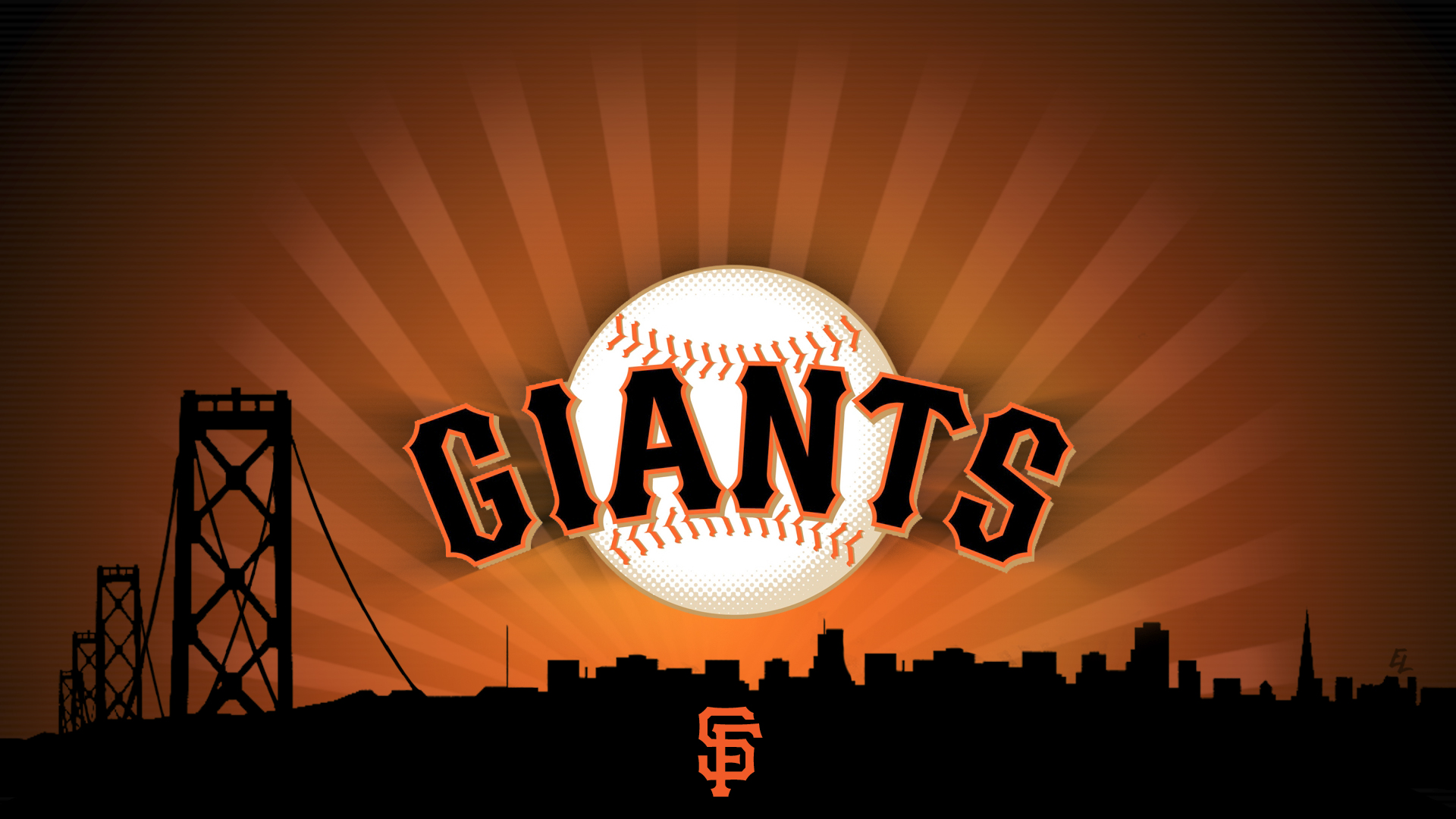 The San Francisco Giants face of against their long time rivals the 1920x1080