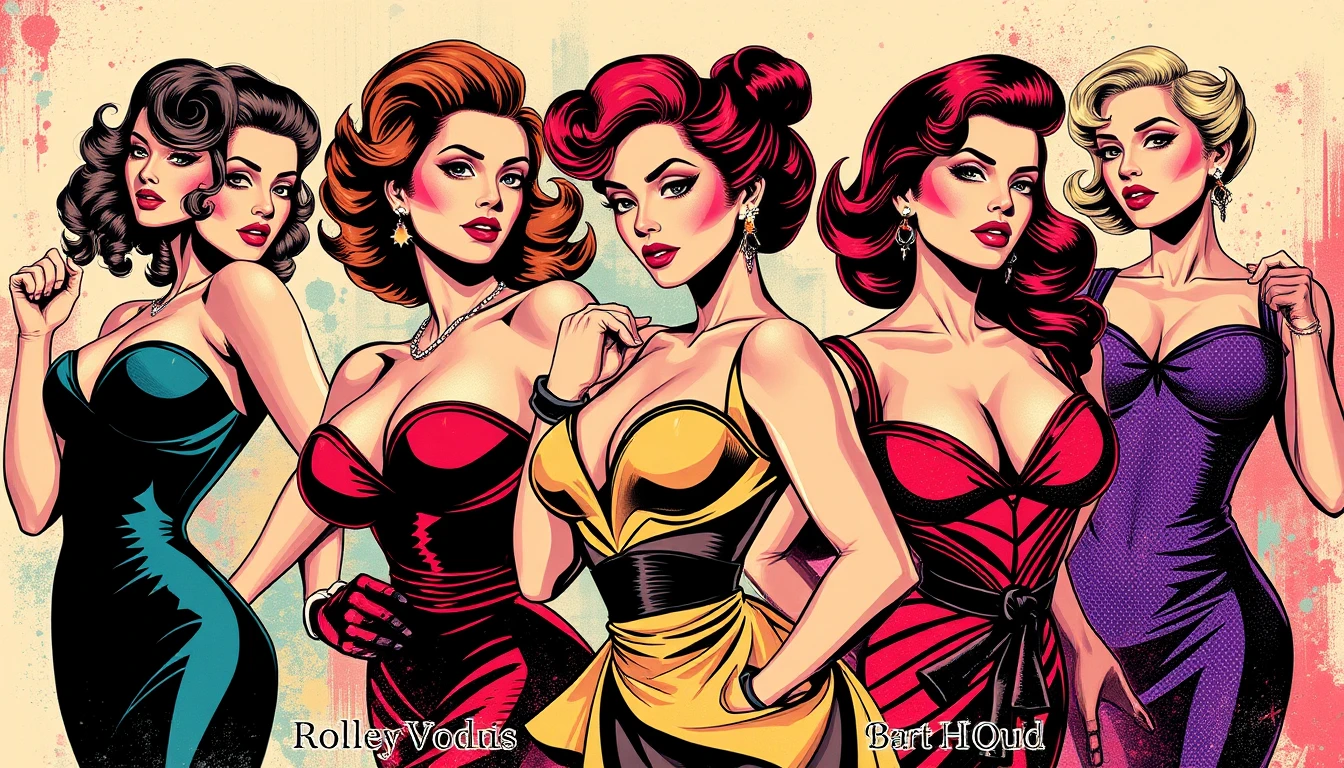 Hollywood Heroines Wallpaper